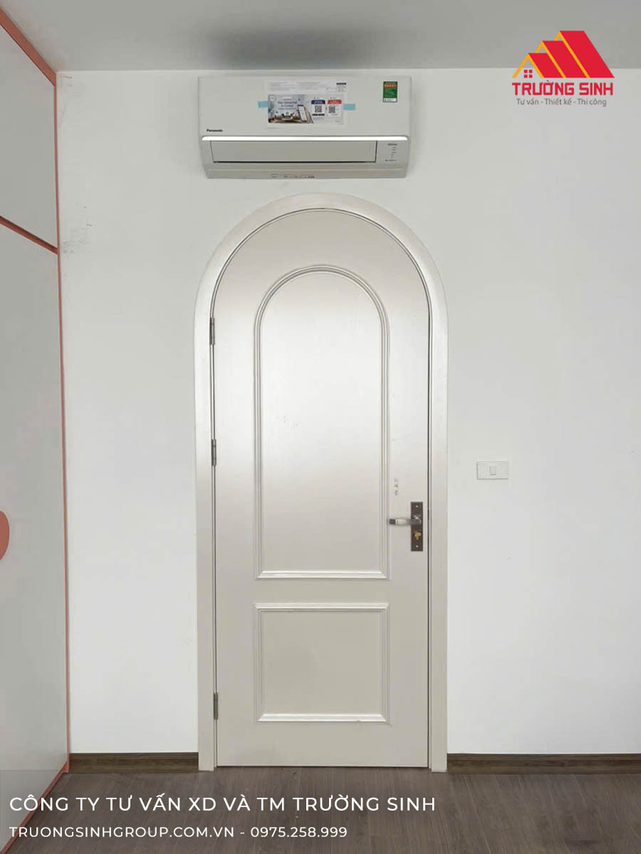 Thiết kế cửa nhựa Composite vòm